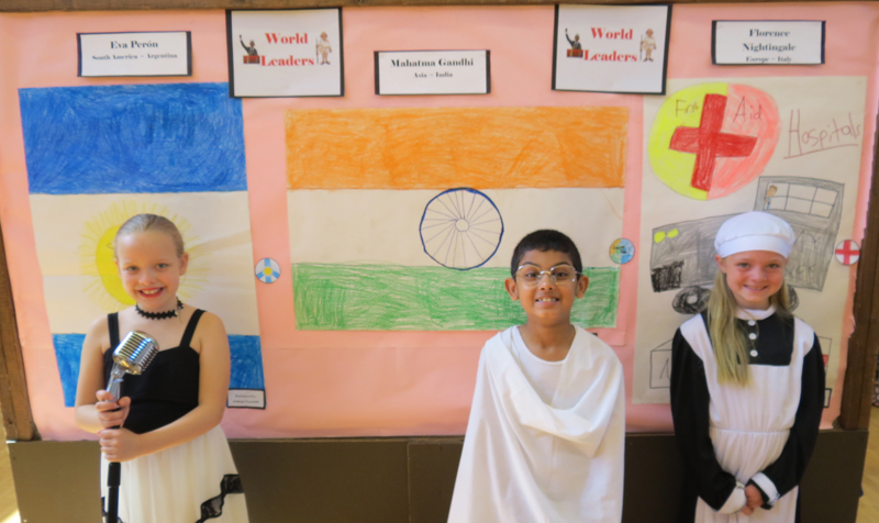 Cairo students bring historical figures to life via wax museum